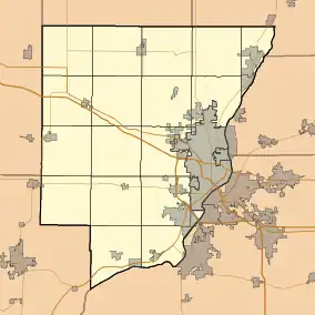 Marquette Apartments is located in Peoria County, Illinois