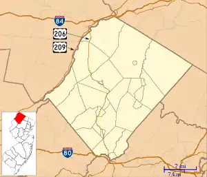 Vernon Township is located in Sussex County, New Jersey