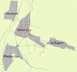 Tömön-Suu and surrounding villages