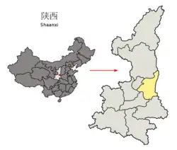 Weinan in Shaanxi