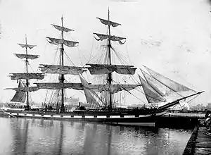 Loch Vennachar. Glasgow. 1485 Tons. Built at Glasgow. 1875. Wrecked, Kangaroo Island 1905. Wreck site discovered by the SUHR in 1976.