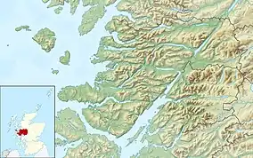 Castle Tioram is located in Lochaber