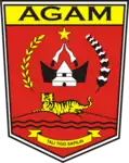 Coat of arms of Agam Regency