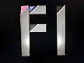 Screenshot of F1 logo in colour