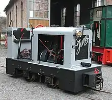 Feldbahn locomotive built by the Arnold Jung Lokomotivfabrik