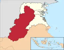 Location of Malinau Regency in North Kalimantan