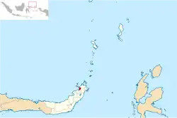 Location within North Sulawesi