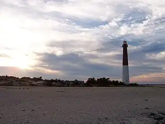 From the northernmost tip of Long Beach Island