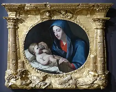 Sleep of the infant Jesus, late 17th century  (Museum of Fine Arts, Marseille)