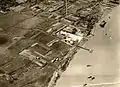 Aerial view of the airport, 1920s