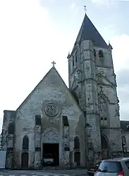 The church in Longny-au-Perche