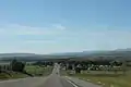 Panorama of Longview looking south on Highway 22