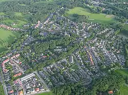 Aerial view of Lonneker