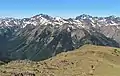 Mt. Fricaba centered, seen from Buckhorn Mountain