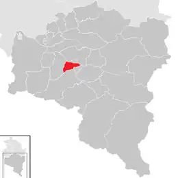 Location in the district