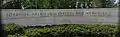 Lorraine American Military Cemetery, entrance sign