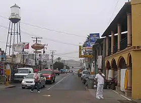 View down Calle Dos