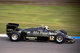 1985 Ayrton Senna Lotus 97T at the Renault World Series