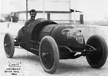 Chevrolet in Buick 60 special, as part of the Buick racing team in 1910