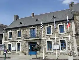 The town hall of Louvigné-de-Bais