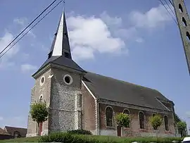 The church in Louvignies-Quesnoy