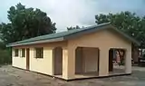 Low cost housing building construction system