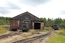 Old locomotive depot