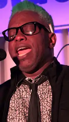 Corey Glover performing with Living Colour in 2016