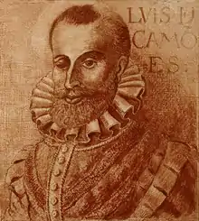 Portuguese poet Luís de Camões