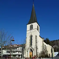 The church in Lucinges