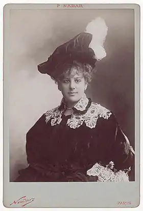 Image 7Lucy ArbellPhotograph credit: Nadar; restored by Adam CuerdenLucy Arbell (8 June 1878 – 21 May 1947), was a French mezzo-soprano whose operatic career was largely centred in Paris. Her career was particularly associated with the composer Jules Massenet, who created a number of operatic roles for her before his death in 1912. This carte de visite of Arbell was created by the French photographer Nadar.More selected portraits