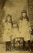 Lucy, Elizabeth & Helen, the daughters of the Walter Douglas-Irvine