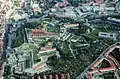 Aerial view of Petersberg Citadel, 2007