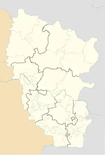 Sokilnyky is located in Luhansk Oblast