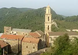 A view of the old village