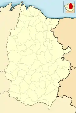 Mondoñedo is located in Province of Lugo