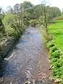 The Lugton Water at Caven Bridge, Montgreenan, North Ayrshire.