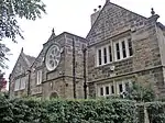 Lumb Hall, built for the Brookes family in 1640 and Grade I listed