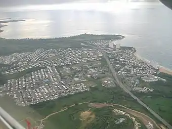 Aerial view of Luquillo