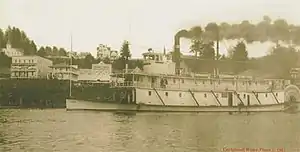 Lurline at Cathlamet, Washington circa 1903