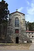 Frontal view of the Catholic Church of Mount Lu.