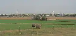 Lyman, seen from the former Nebraska Link 79C to the northwest, September 2013