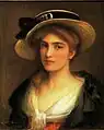 Young woman with a Hat