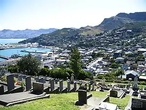 Lyttelton, New Zealand.