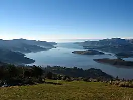 View of Lyttelton Harbour / Whakaraupō