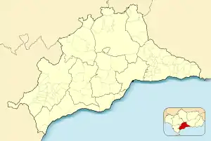 Casabermeja is located in Province of Málaga