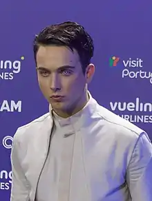 Mélovin at the Eurovision Song Contest 2018