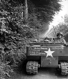 M29 Weasel in France in World War II