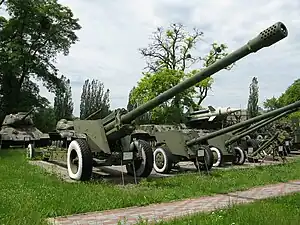 130 mm M-46 being upgraded to 155 mm Sharang Gun by GCF