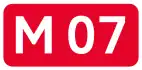 Highway M07 shield}}